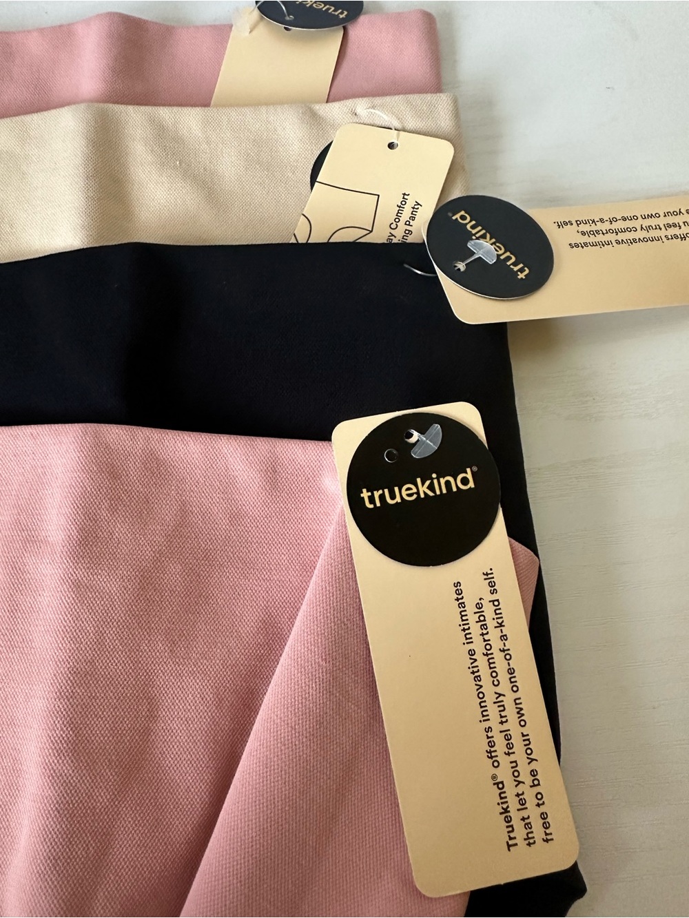 Truekind Everyday Comfort Smoothing Panty Lot of 4 NWT